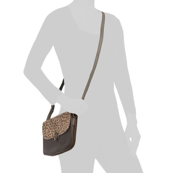 SORUKA Leather Tilly Animal Print Crossbody - Picture 4 of 4